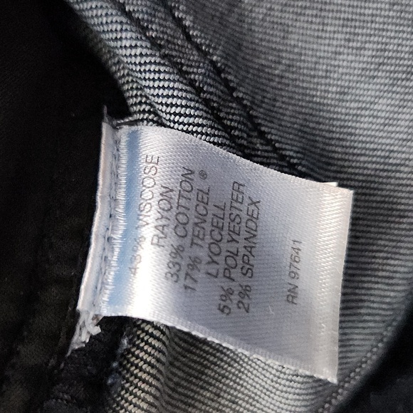 J. JILL 5 Pocket Denim Leggings Indigo sz 12 - Picture 8 of 8